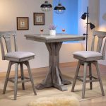 Graystone 30-Inch Panel Back Bar Stool with Upholstered Seat
