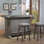 Graystone 30-Inch Upholstered Seat Saddle Bar Stool (Pack of 2)