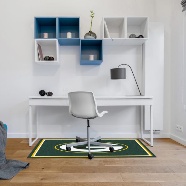 Green Bay Packers 3x4 Spirit Area Rug 2