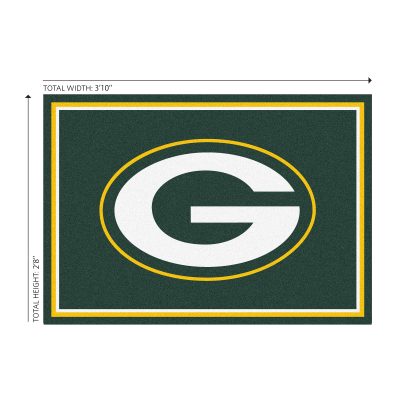 Green Bay Packers 3x4 Spirit Area Rug