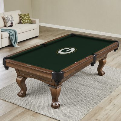 Green Bay Packers 8 ft Polyester Billiard Cloth USA Made