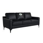 Green Bay Packers Embroidered Faux Leather Game Day Sofa