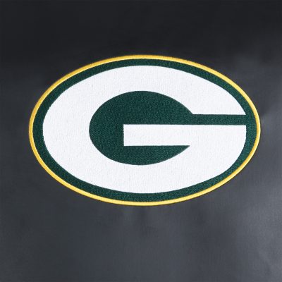 Green Bay Packers Embroidered Faux Leather Game Day Sofa