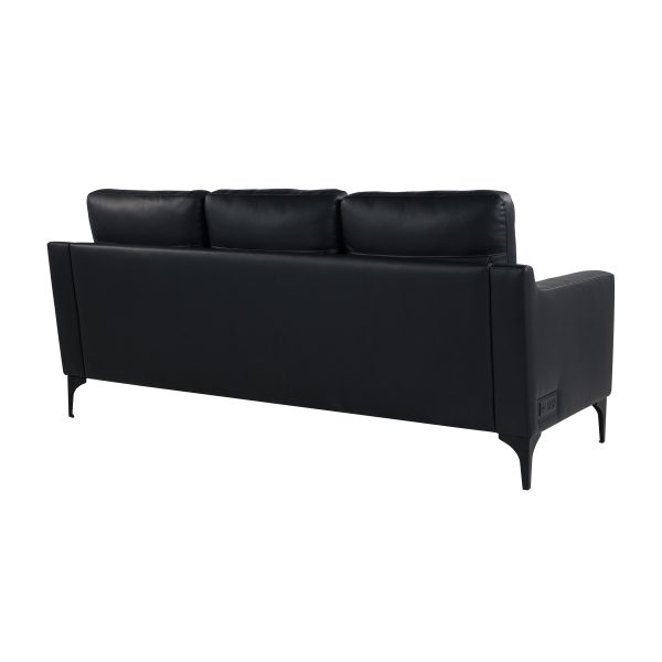 Green Bay Packers Embroidered Faux Leather Game Day Sofa 5