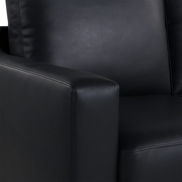 Green Bay Packers Embroidered Faux Leather Game Day Sofa 7