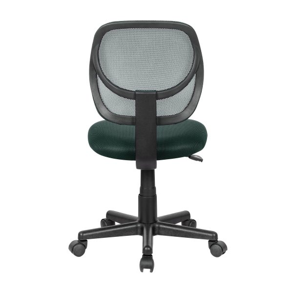 Green Bay Packers Green Armless Task Chair 2
