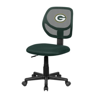 Green Bay Packers Green Armless Task Chair