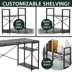 Green Bay Packers Industrial Desk with Shelves