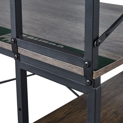 Green Bay Packers Industrial Desk with Shelves