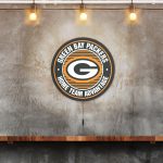 Green Bay Packers LED Home Field Advantage Sign