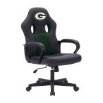 Green Bay Packers Modern Mesh Swivel Adjustable Game Chair