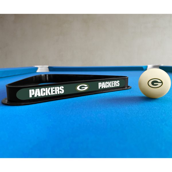 Green Bay Packers NFL Triangle and Cue Ball Set 2