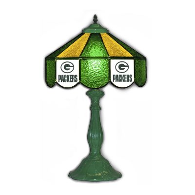 Green Bay Packers Tiffany Style Stained Glass Table Lamp
