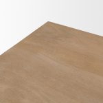Grier 62.0L x 22.0W x 30.0H Light Brown Solid Wood W/Cane Office Desk