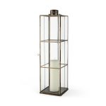 Grimwig (Large) 8L x 8W x 31H LANTERN W/SHEET BASE WITHOUT BEVEL