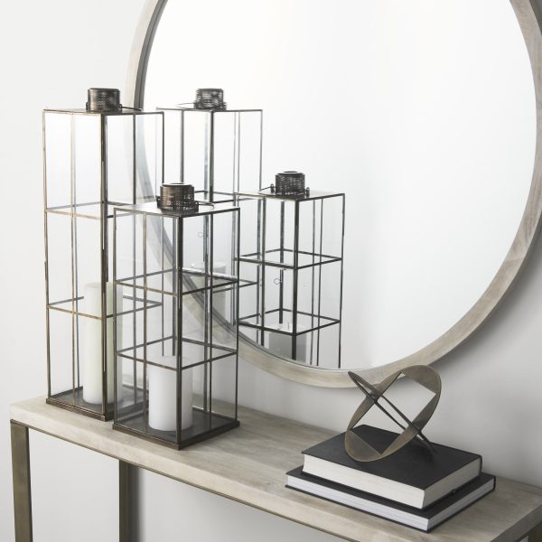 Grimwig Large 8L x 8W x 31H LANTERN WSHEET BASE WITHOUT BEVEL 2