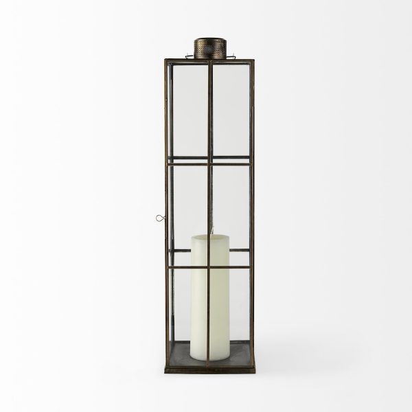 Grimwig Large 8L x 8W x 31H LANTERN WSHEET BASE WITHOUT BEVEL 4