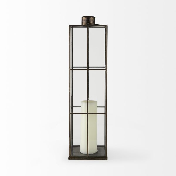 Grimwig Large 8L x 8W x 31H LANTERN WSHEET BASE WITHOUT BEVEL 5