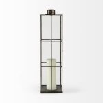 Grimwig (Large) 8L x 8W x 31H LANTERN W/SHEET BASE WITHOUT BEVEL