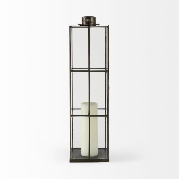 Grimwig Large 8L x 8W x 31H LANTERN WSHEET BASE WITHOUT BEVEL 6
