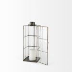 Grimwig (Medium) 8L x 8W x 23H LANTERN W/SHEET BASE WITHOUT BEVEL