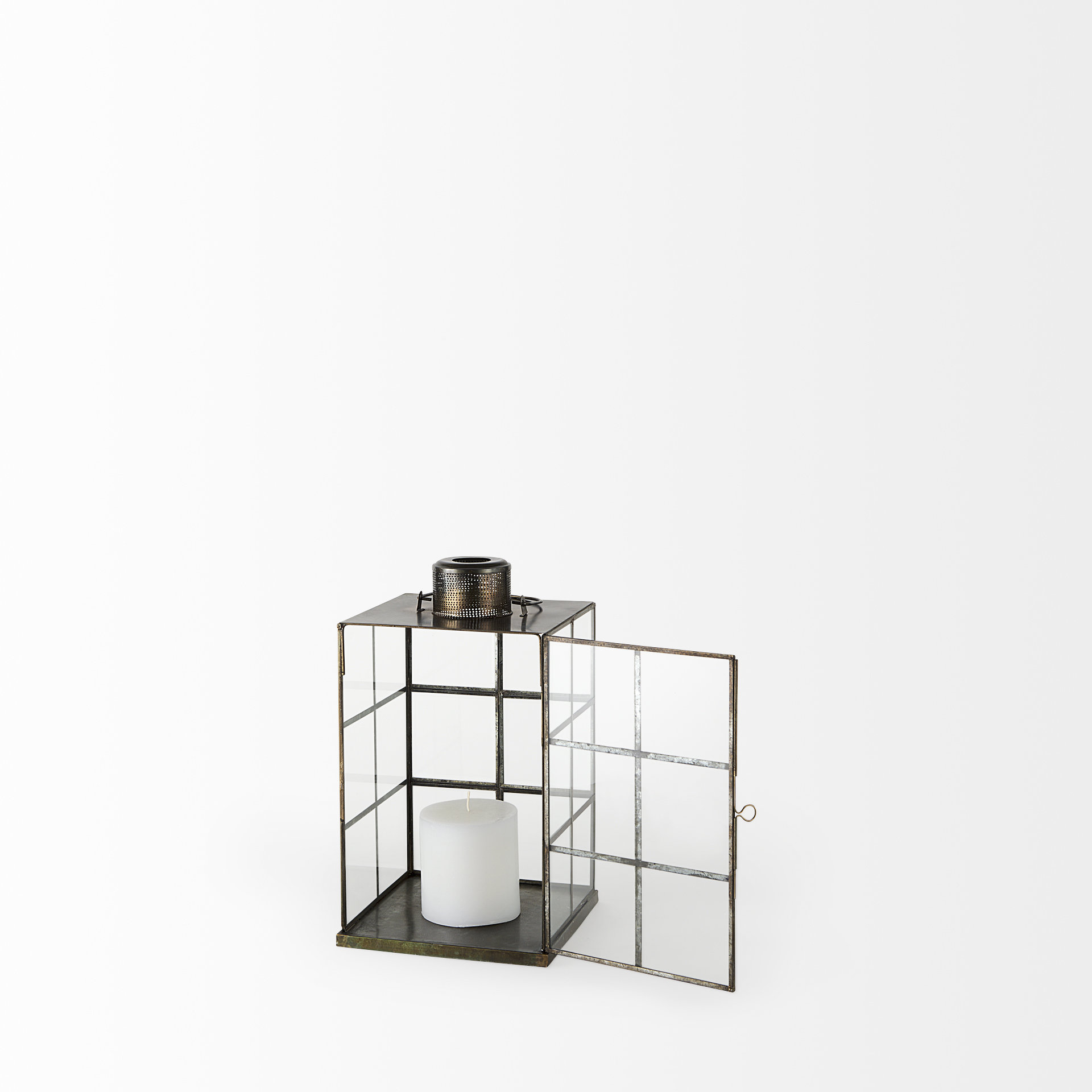 Grimwig (Small) 8L x 8W x 15H LANTERN W/SHEET BASE WITHOUT BEVEL 5 Grimwig (Small) 8L x 8W x 15H LANTERN W/SHEET BASE WITHOUT BEVEL - Image 5