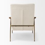 Grosjean Cream Boucle Accent Chair