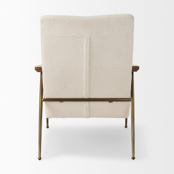Grosjean Cream Boucle Accent Chair 3