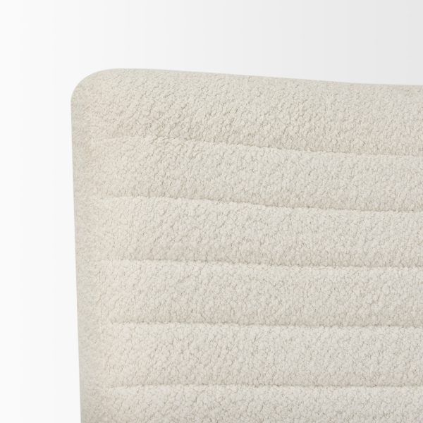 Grosjean Cream Boucle Accent Chair 6