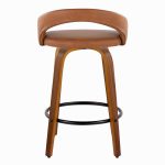 Grotto 26-Inch Contemporary Camel Swivel Counter Stools (Set of 2) 17 Grotto 26-Inch Contemporary Camel Swivel Counter Stools (Set of 2)