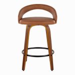 Grotto 26-Inch Contemporary Camel Swivel Counter Stools (Set of 2) 18 Grotto 26-Inch Contemporary Camel Swivel Counter Stools (Set of 2)