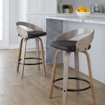 Grotto 26-Inch Contemporary Light Grey Swivel Counter Stools (Set of 2) 13 Grotto 26-Inch Contemporary Light Grey Swivel Counter Stools (Set of 2)