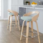 Grotto 26-Inch Light Green Contemporary Swivel Counter Stools (Set of 2) 13 Grotto 26-Inch Light Green Contemporary Swivel Counter Stools (Set of 2)