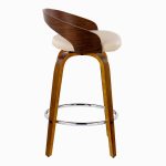 Grotto 26-Inch Mid-Century Modern Cream Swivel Counter Stools (Set of 2) 18 Grotto 26-Inch Mid-Century Modern Cream Swivel Counter Stools (Set of 2)