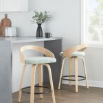 Grotto 26 Mid-Century Green Swivel Counter Stool (Set of 2) 11 Grotto 26 Mid-Century Green Swivel Counter Stool (Set of 2)