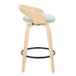 Grotto 26 Mid-Century Green Swivel Counter Stool (Set of 2) 15 Grotto 26 Mid-Century Green Swivel Counter Stool (Set of 2)