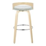 Grotto 30" Contemporary Light Green Swivel Barstools (Set of 2) 21 Grotto 30" Contemporary Light Green Swivel Barstools (Set of 2)