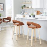 Grotto Camel Swivel 26-Inch Contemporary Counter Stools (Set of 2) 12 Grotto Camel Swivel 26-Inch Contemporary Counter Stools (Set of 2)