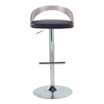 Grotto Contemporary Chrome and Black Adjustable Barstools (Set of 2) 15 Grotto Contemporary Chrome and Black Adjustable Barstools (Set of 2)