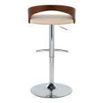 Grotto Cream Faux Leather Contemporary Swivel Barstools (Set of 2) 21 Grotto Cream Faux Leather Contemporary Swivel Barstools (Set of 2)