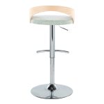 Grotto Light Green Fabric Contemporary Swivel Barstools (Set of 2) 21 Grotto Light Green Fabric Contemporary Swivel Barstools (Set of 2)