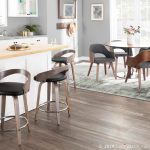 Grotto Mid-Century Modern Light Grey Swivel Counter Stools (Set of 2) 19 Grotto Mid-Century Modern Light Grey Swivel Counter Stools (Set of 2)