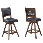 Guinness 30-Inch Armless Swivel Bar Stool
