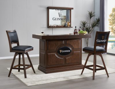 Guinness 30-Inch Armless Swivel Bar Stool