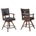 Guinness Spectator Memory Return Swivel Counter Stool