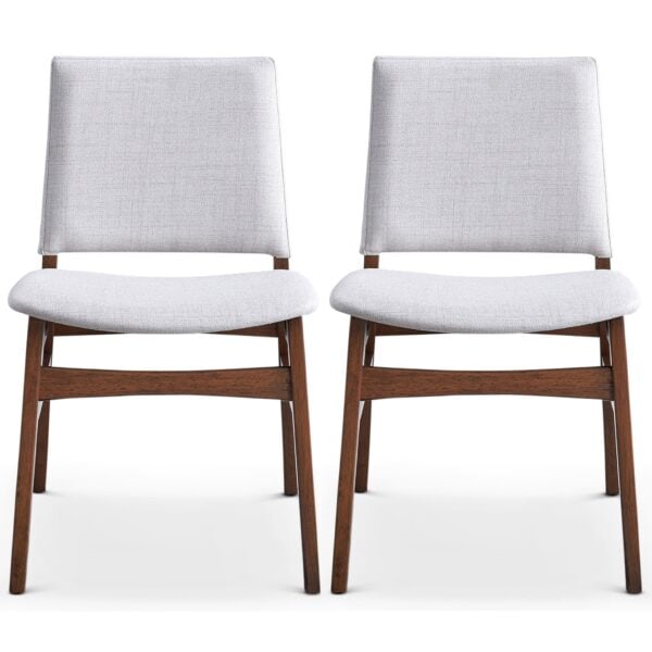 GustoFabricDiningChairInLightGray 2