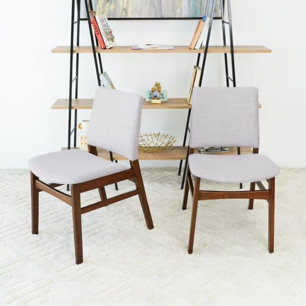 GustoFabricDiningChairInLightGray 3