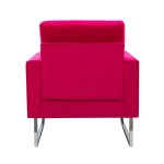 Gyaros Fuchsia Velvet Tufted Accent Club Chair 9 Gyaros Fuchsia Velvet Tufted Accent Club Chair