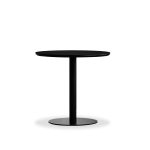 HALFPINT Black Round Commercial Dining Table