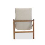 HANS Leather Lounge Chair Walnut Ash Wood Frame 10 HANS Leather Lounge Chair Walnut Ash Wood Frame